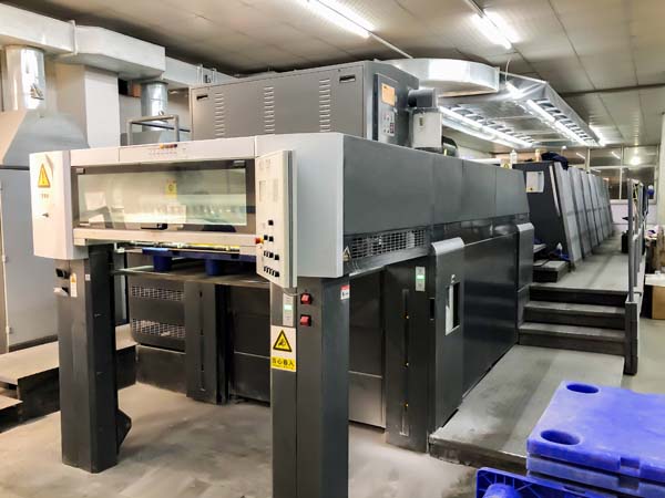 Heidelberg XL105 6+1 auto offset trykmaskine