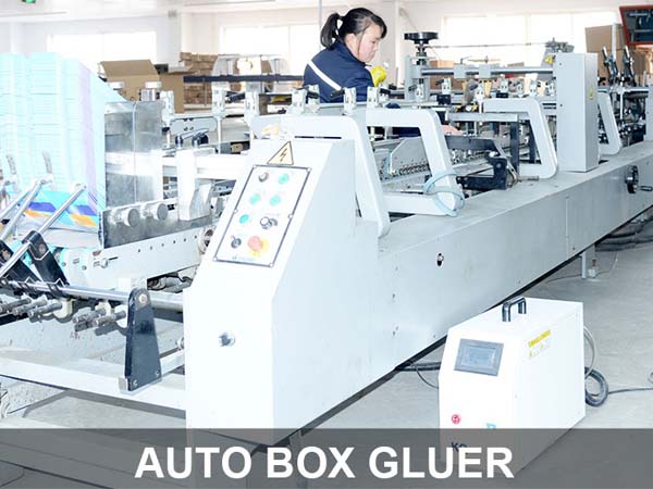 خودڪار باڪس Gluer مشين