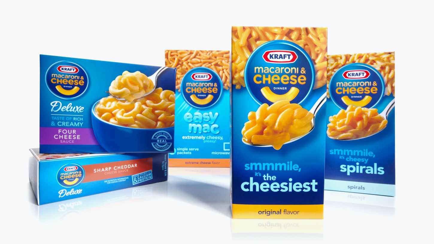 Mac&Cheese packaging boxes